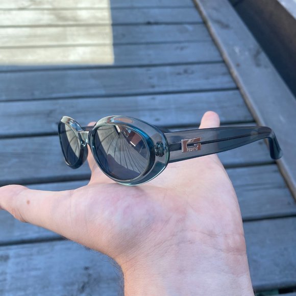 Vintage Gucci Round Translucent Sunglasses